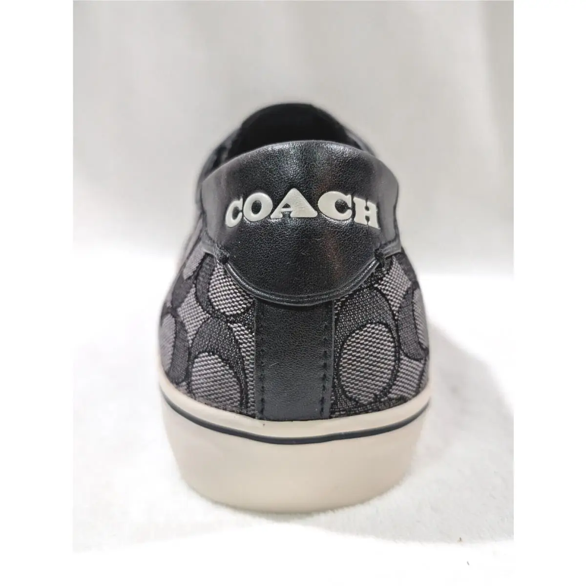 Coach shoes - Coach Skate Signature Jacquard Leather - CC822 - Black 4