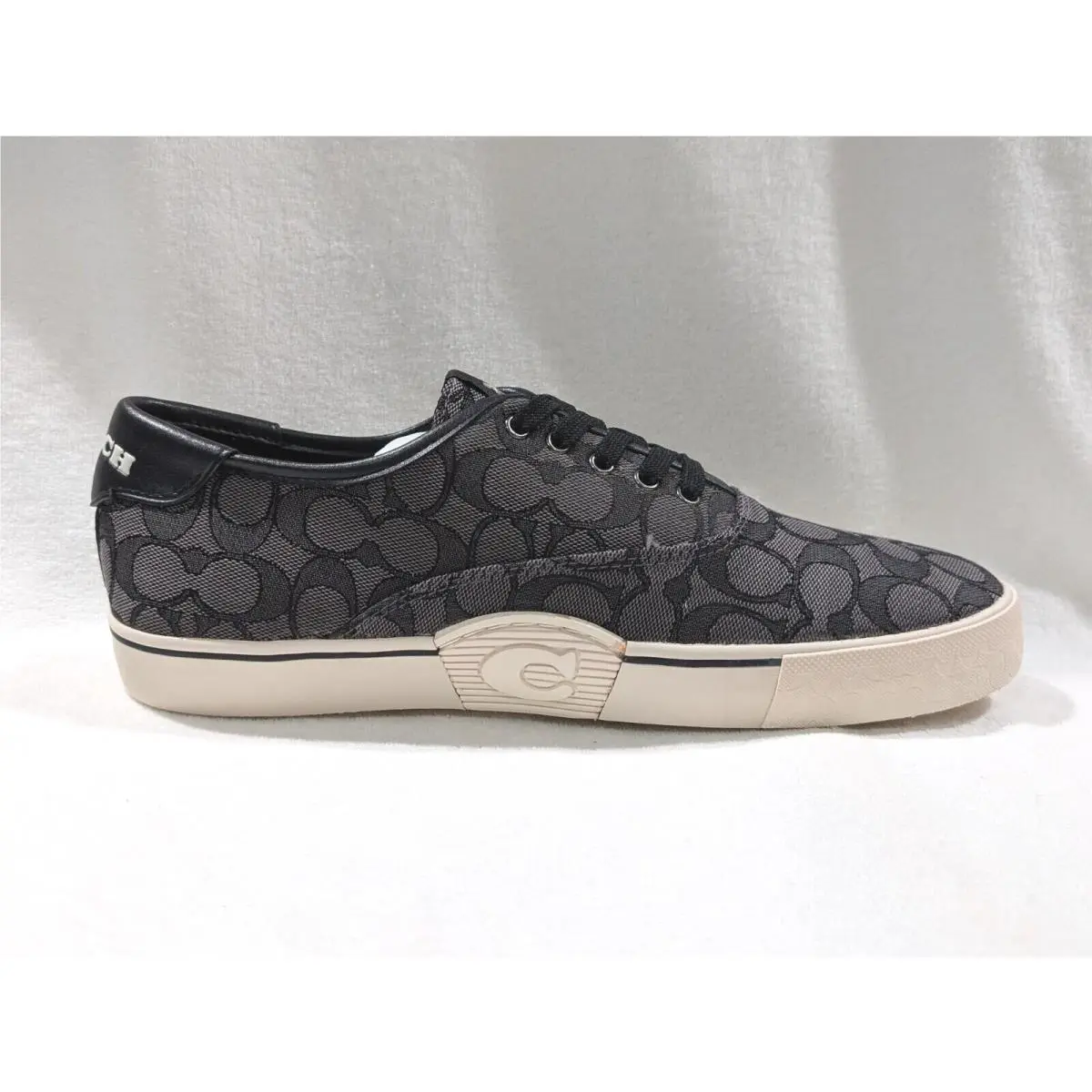 Coach shoes - Coach Skate Signature Jacquard Leather - CC822 - Black 6