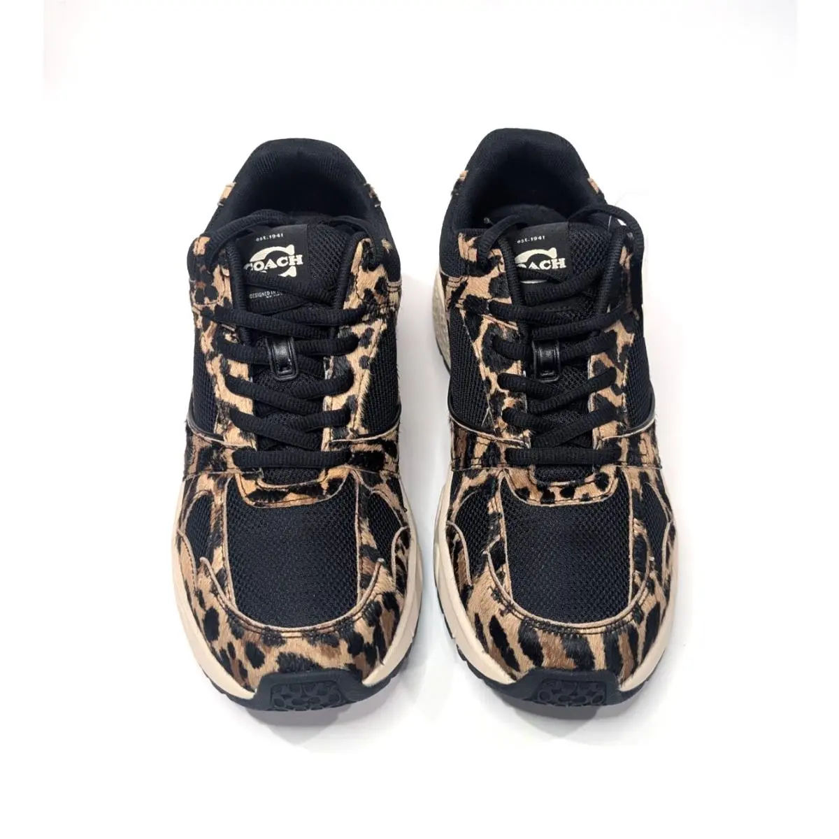 Coach shoes - Coach Sport Sneaker - Sport Sneaker - CCi52 - Black/Leopard 12