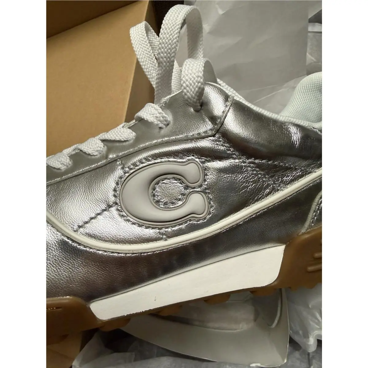 Coach shoes - CC147 - CC147 - Silver 34