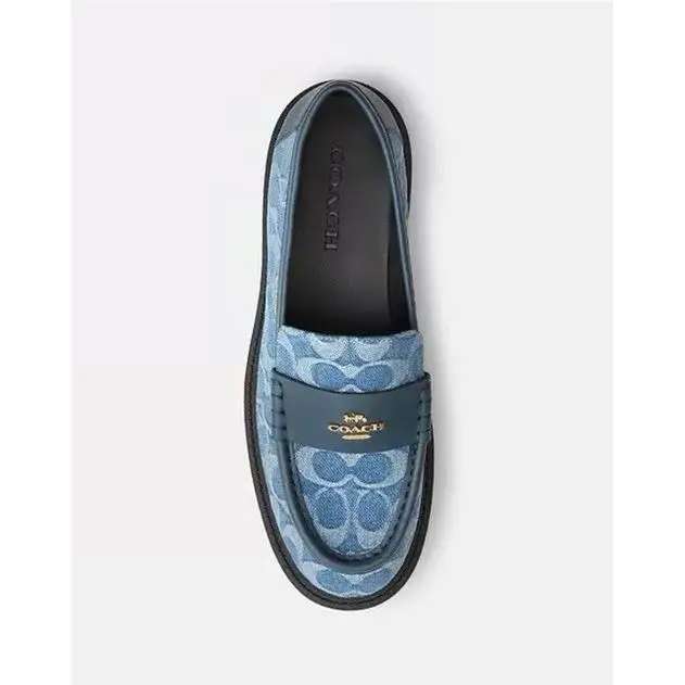 Coach shoes - Coach Monogram Lucy Lug - Monogram Lucy Lug - Blue 14