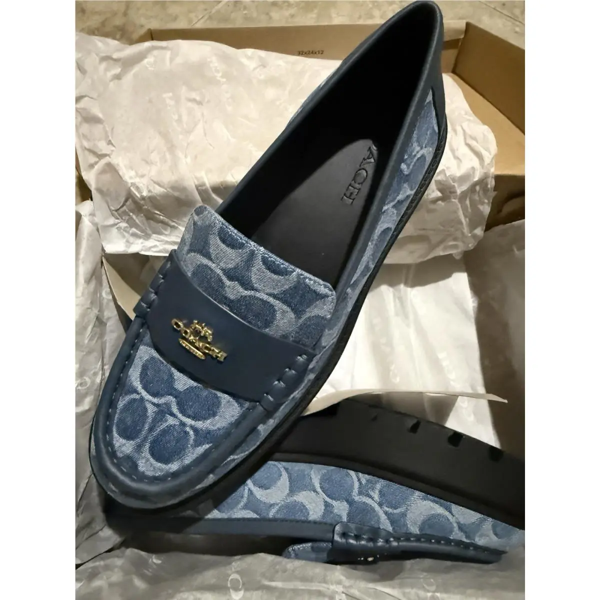 Coach shoes - Coach Monogram Lucy Lug - Monogram Lucy Lug - Blue 6