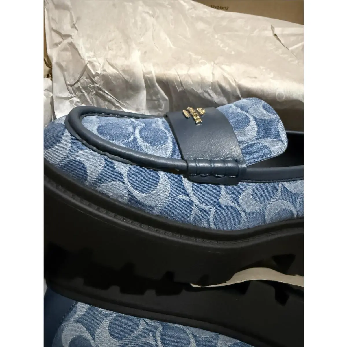 Coach shoes - Coach Monogram Lucy Lug - Monogram Lucy Lug - Blue 22