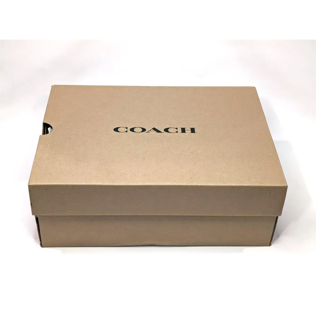 Coach shoes - Coach High Line Leather Sneaker - CW970 - Charcoal/Black 8