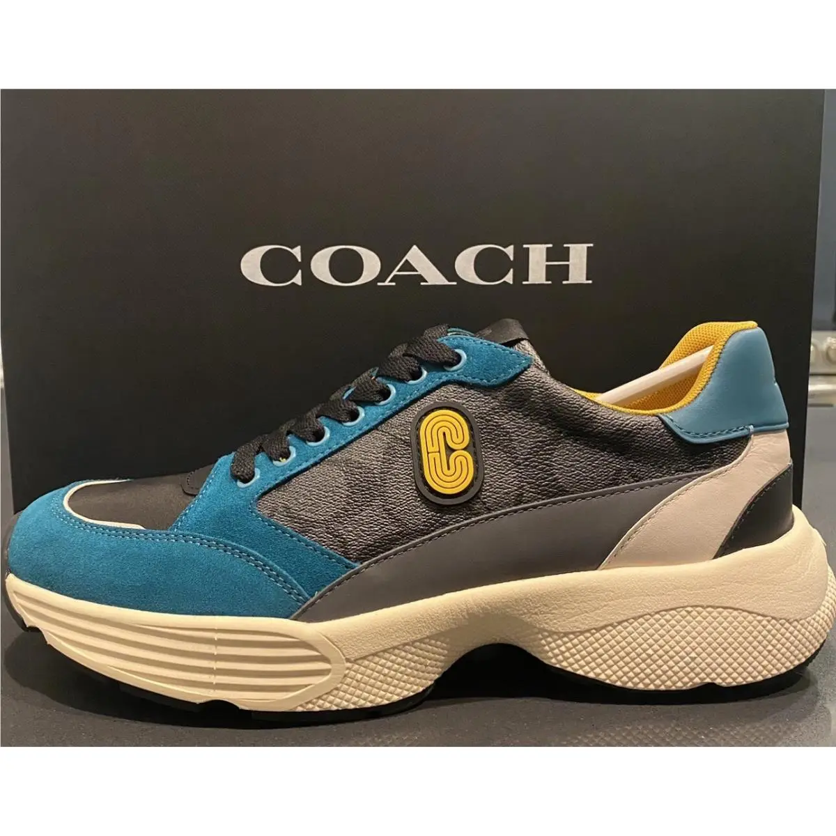 Coach shoes - C152 - C152 - Turquoise/Multi 5