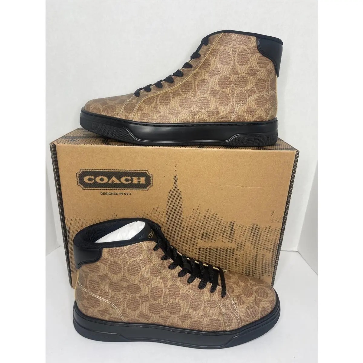 Coach shoes - Coach Line - Line - Khaki/Black 13
