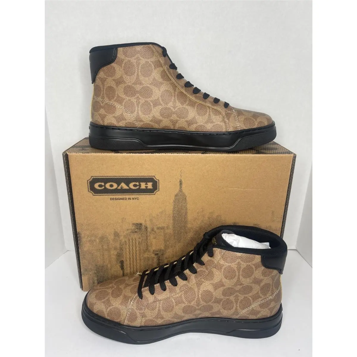 Coach shoes - Coach Line - Line - Khaki/Black 14
