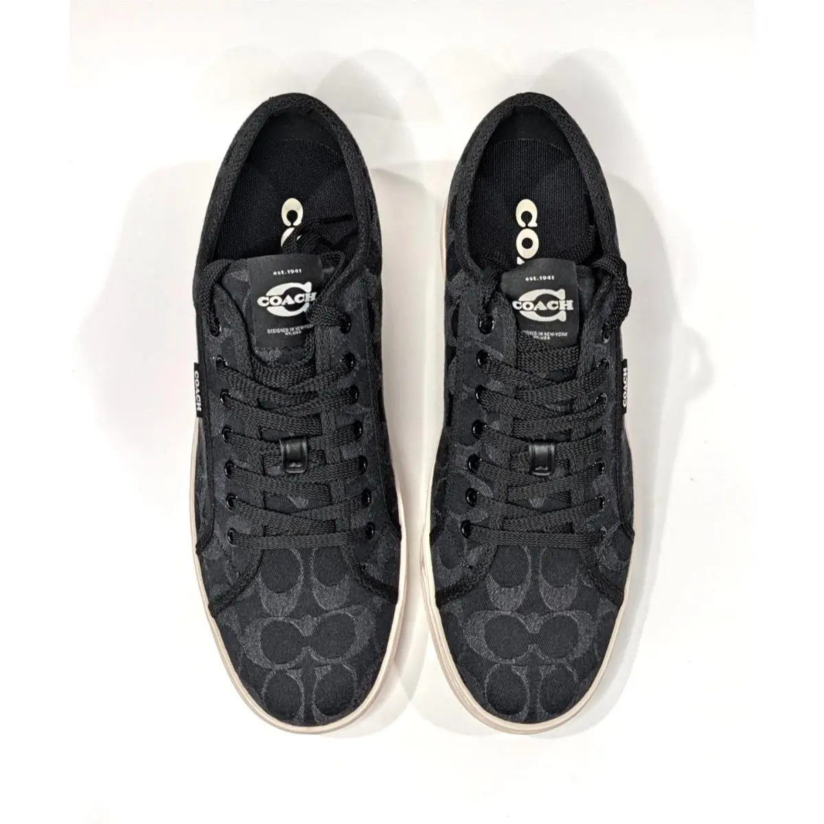 Coach shoes - Coach Denim Sneaker - Denim Sneaker - CCW06 - Black 11