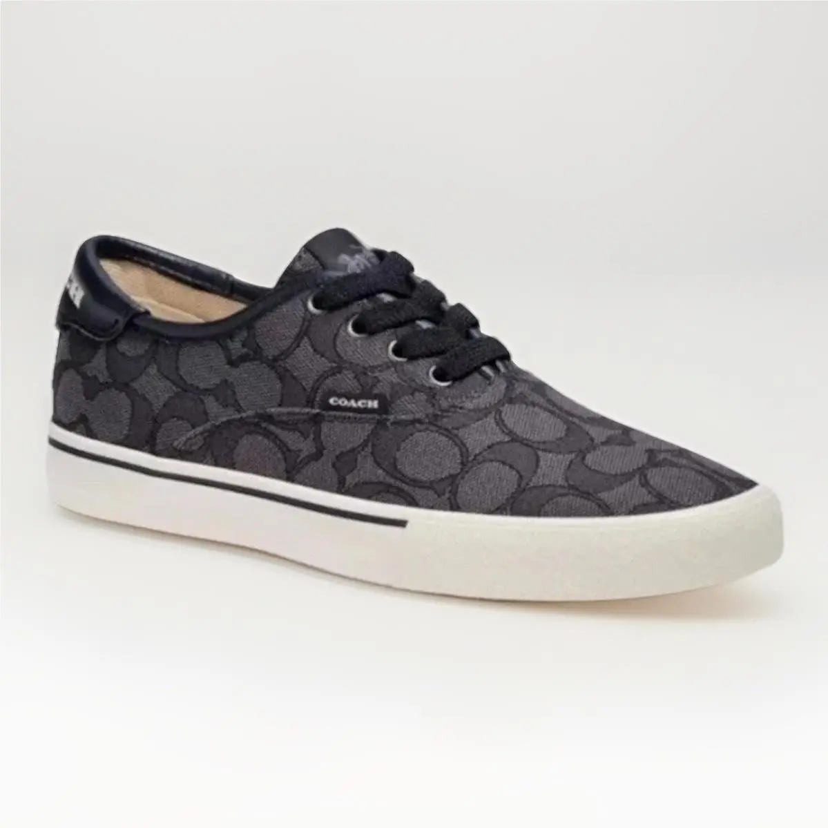 Citysole Womens Jacquard Leather Monogram Big “c” Skate Sneakers 8.5 B by Coach