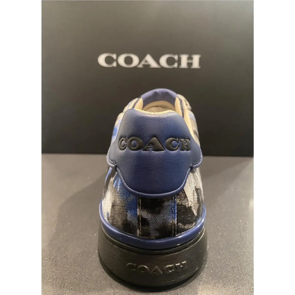 Coach shoes - C118 - C118 - Blue Watercolor Camo 1