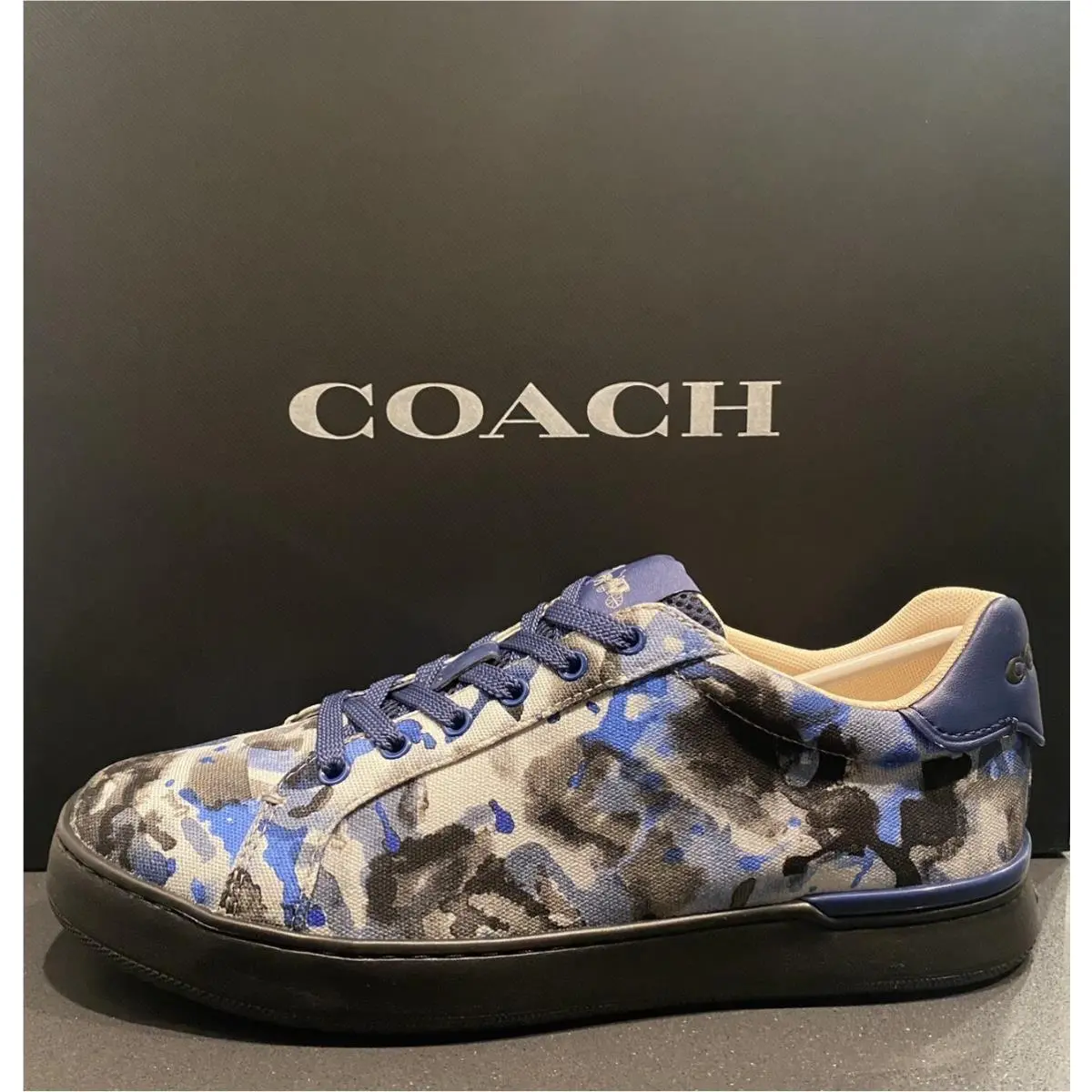 Coach shoes - C118 - C118 - Blue Watercolor Camo 3