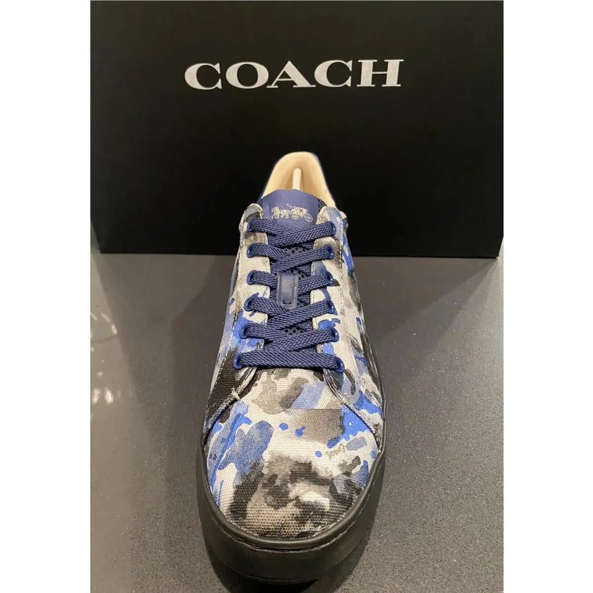 Coach shoes - C118 - C118 - Blue Watercolor Camo 4