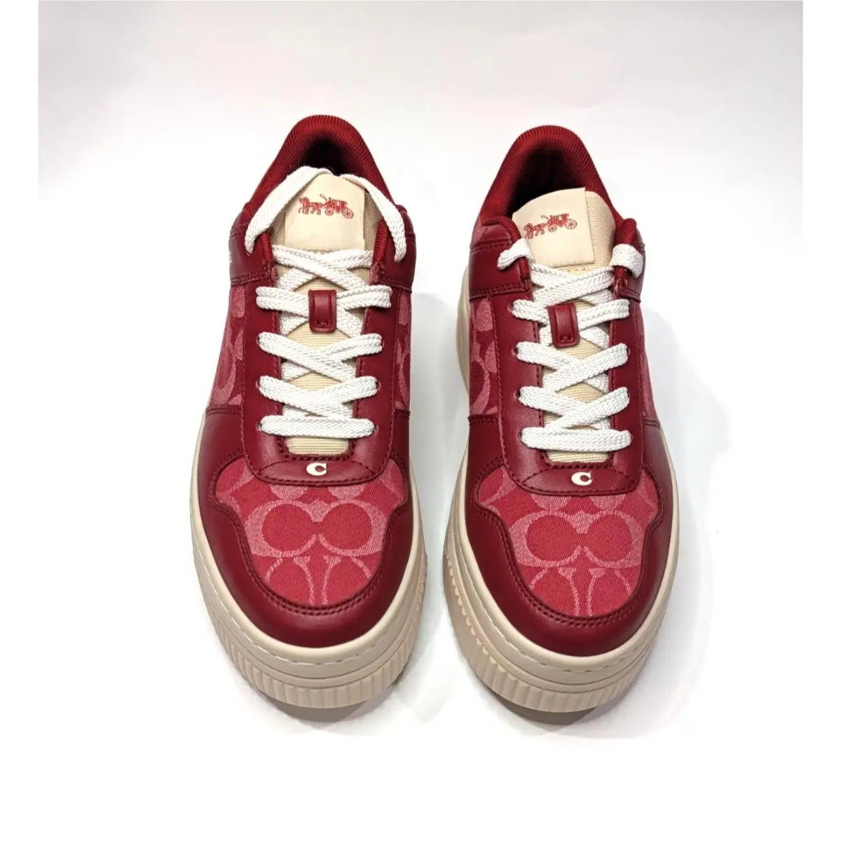 Coach shoes - Coach Platform Sneaker - Platform Sneaker - CDE37 - Red 1