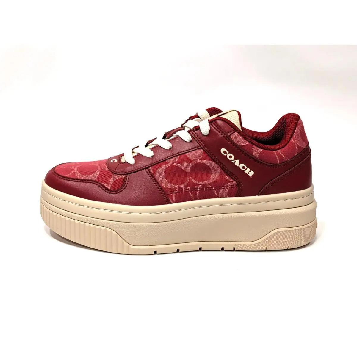 Coach shoes - Coach Platform Sneaker - Platform Sneaker - CDE37 - Red 4