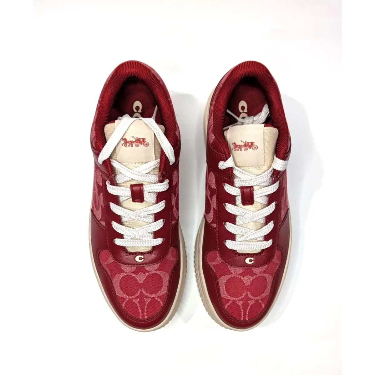 Coach shoes - Coach Platform Sneaker - Platform Sneaker - CDE37 - Red 10
