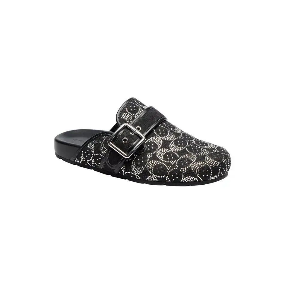 Coach shoes - Coach Archival Crystal Buckle Clog - CGI03 - Black 4