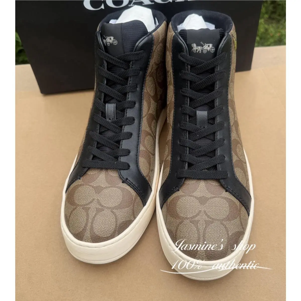 Coach shoes - Clip - Clip - C6028 - Khaki/Black 10