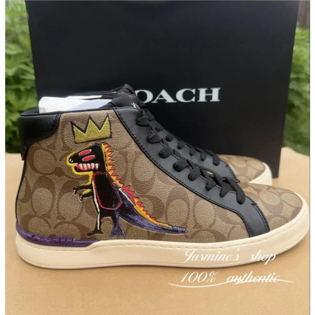Coach shoes - Clip - Clip - C6028 - Khaki/Black 0