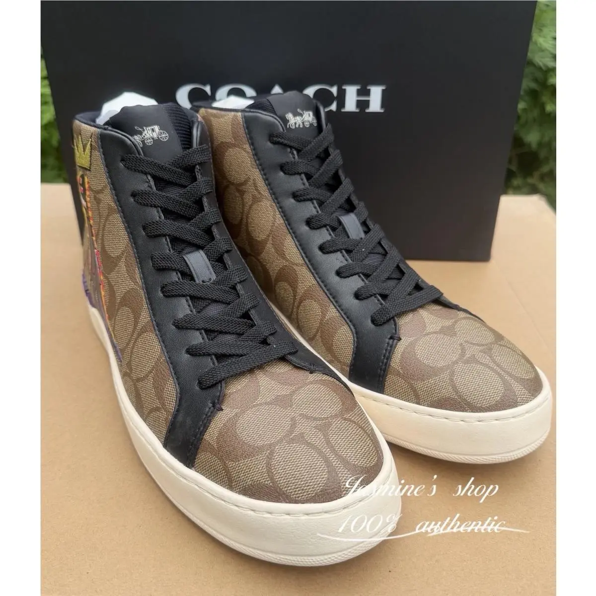 Coach shoes - Clip - Clip - C6028 - Khaki/Black 2