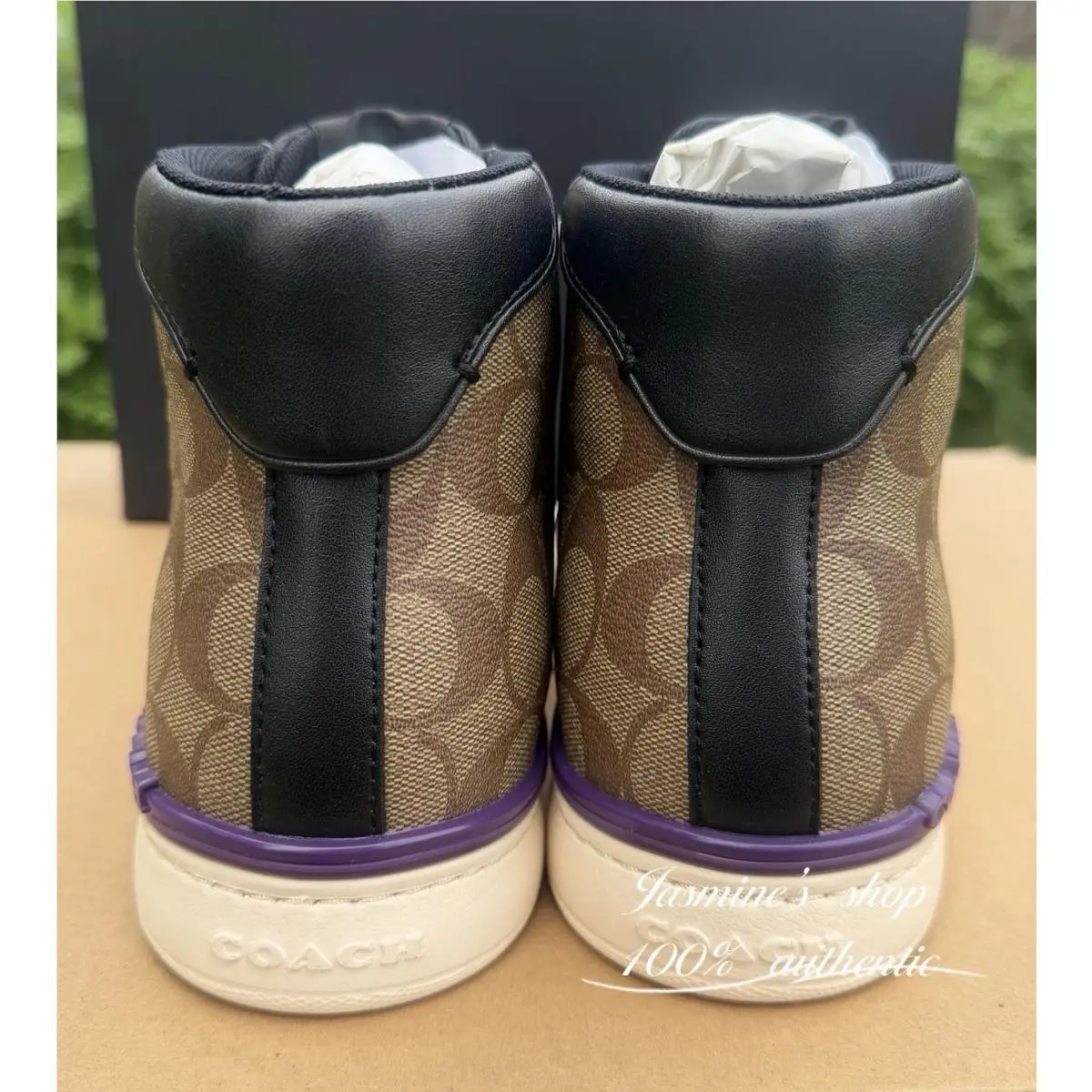 Coach shoes - Clip - Clip - C6028 - Khaki/Black 5