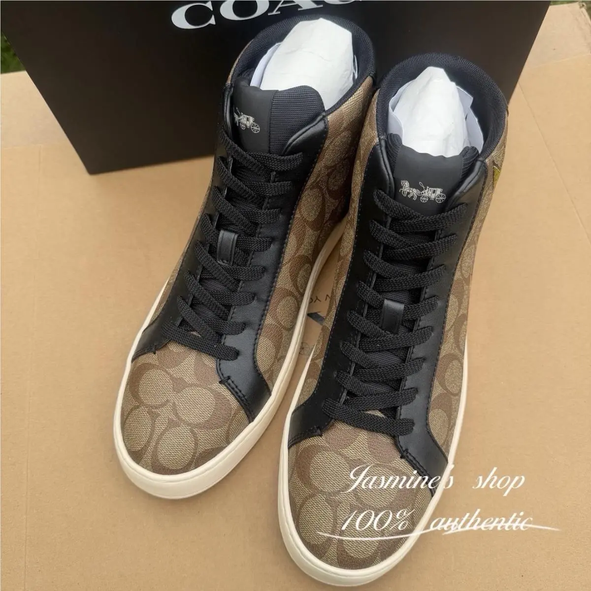 Coach shoes - Clip - Clip - C6028 - Khaki/Black 6