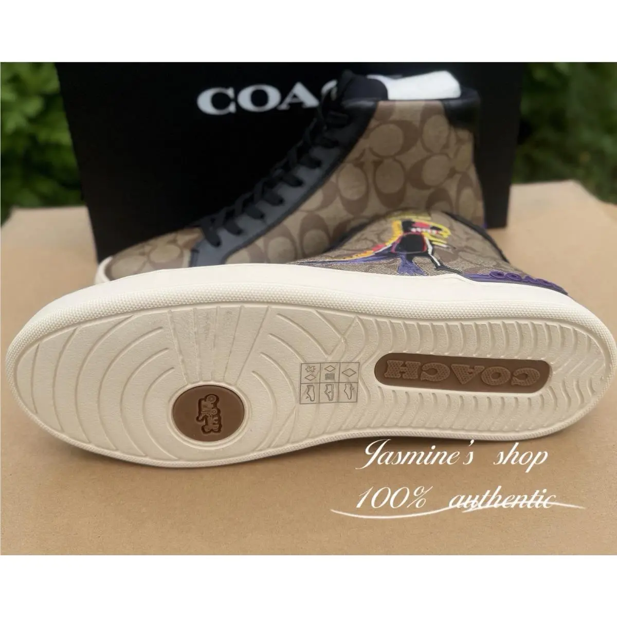 Coach shoes - Clip - Clip - C6028 - Khaki/Black 7