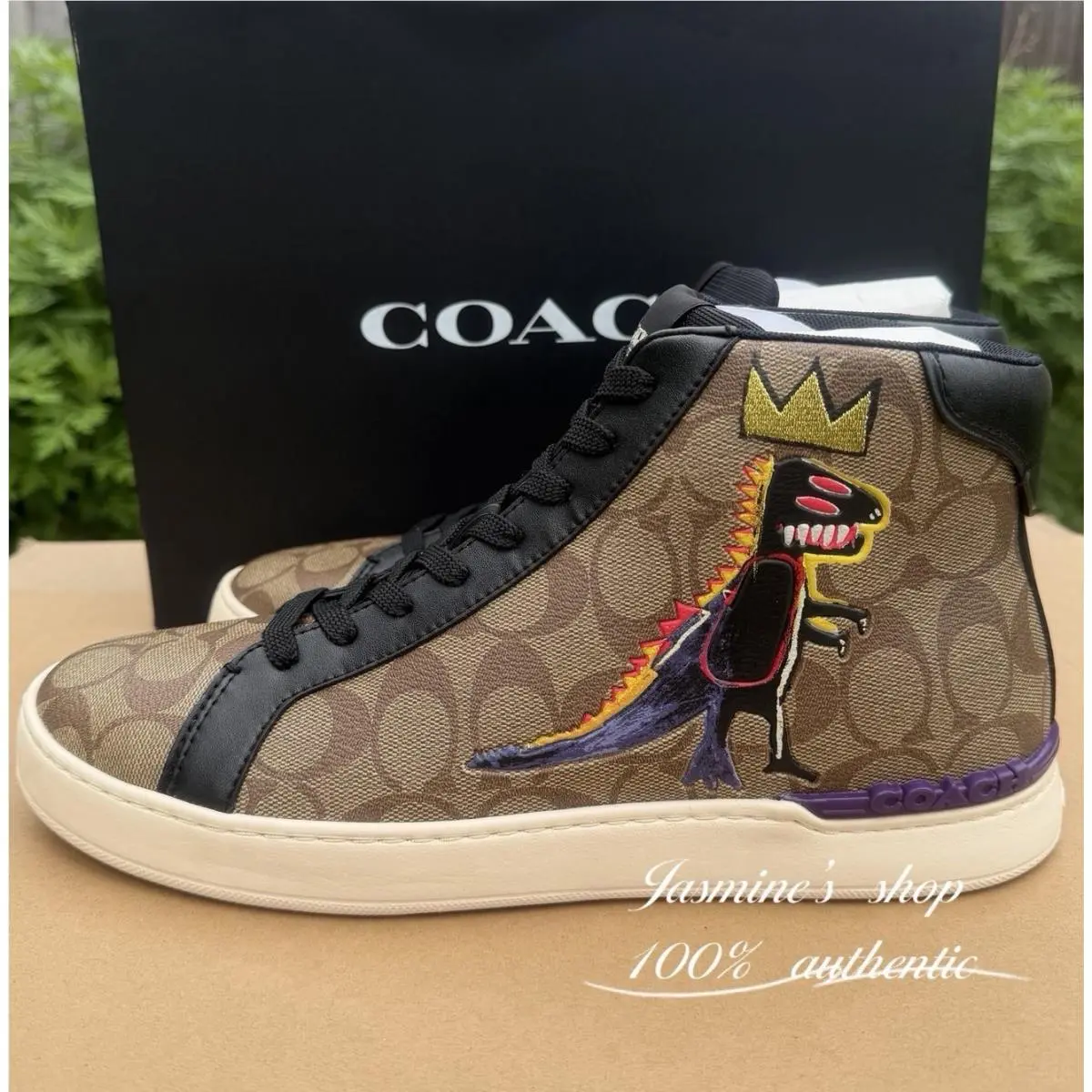 Coach shoes - Clip - Clip - C6028 - Khaki/Black 15