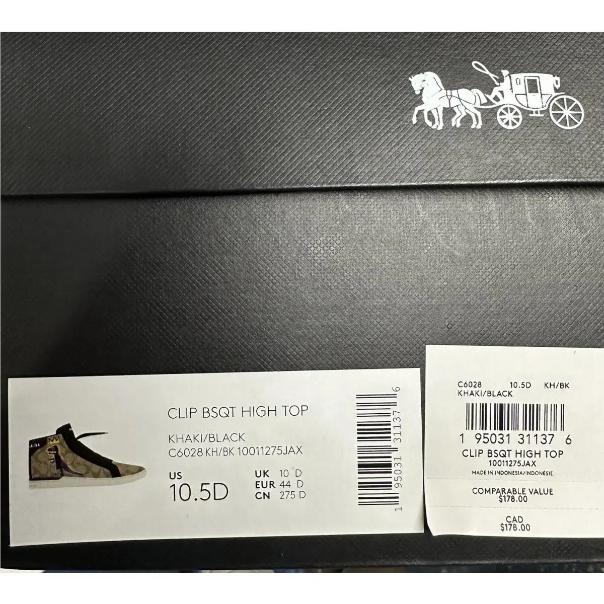 Coach shoes - Clip - Clip - C6028 - Khaki/Black 23
