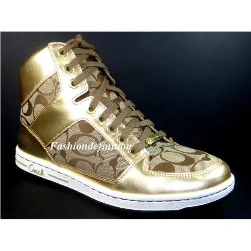 Coach shoes - Khaki/Gold 0
