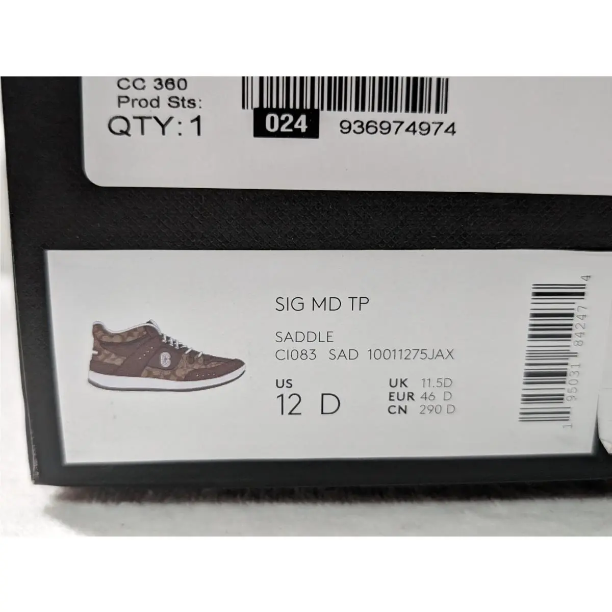 Coach shoes - Coach Signature Mid Top - Signature Mid Top - CI083 - Saddle 9