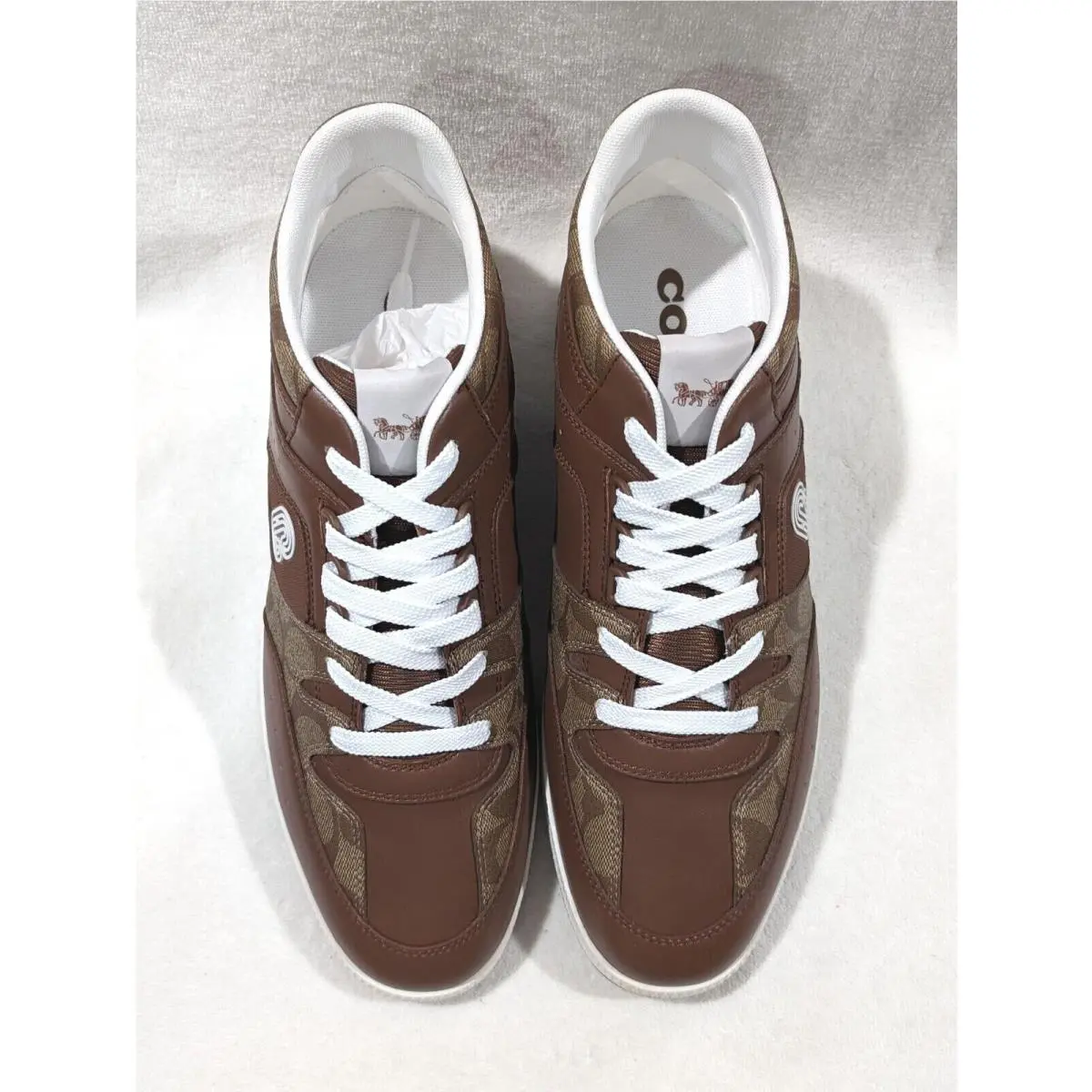 Coach shoes - Coach Signature Mid Top - Signature Mid Top - CI083 - Saddle 0