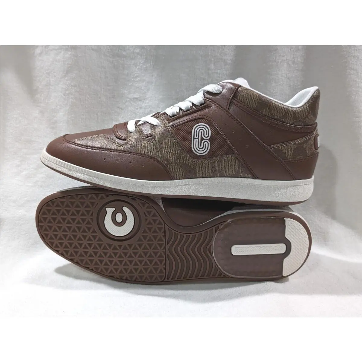 Coach shoes - Coach Signature Mid Top - Signature Mid Top - CI083 - Saddle 13
