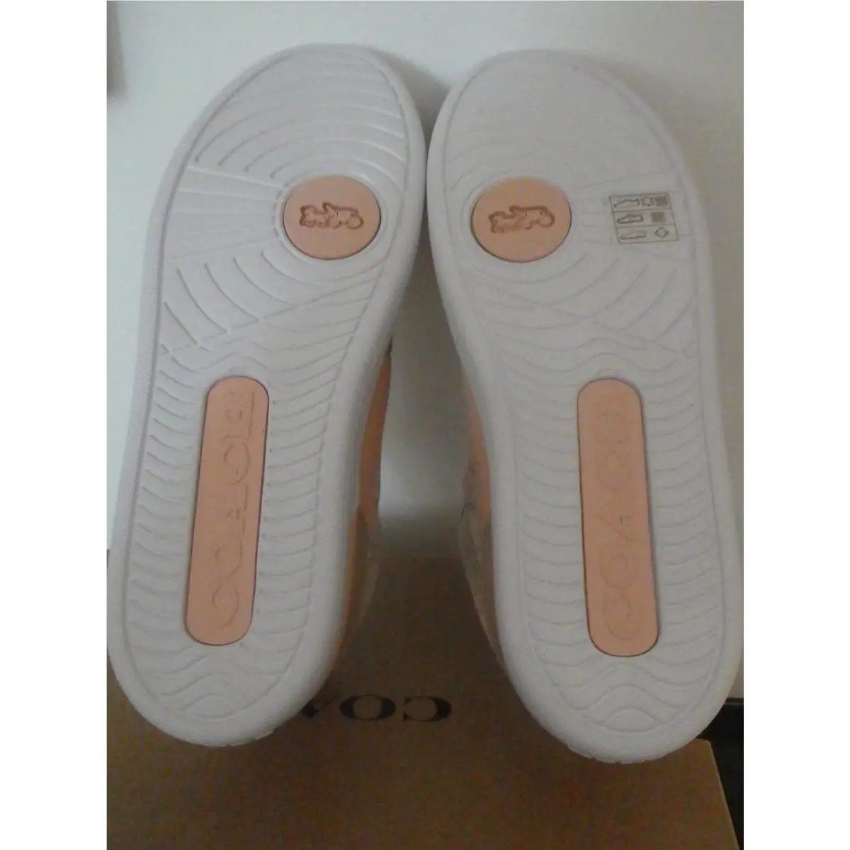 Coach shoes - Coach Clip Signature Court Low Top - Pink 11
