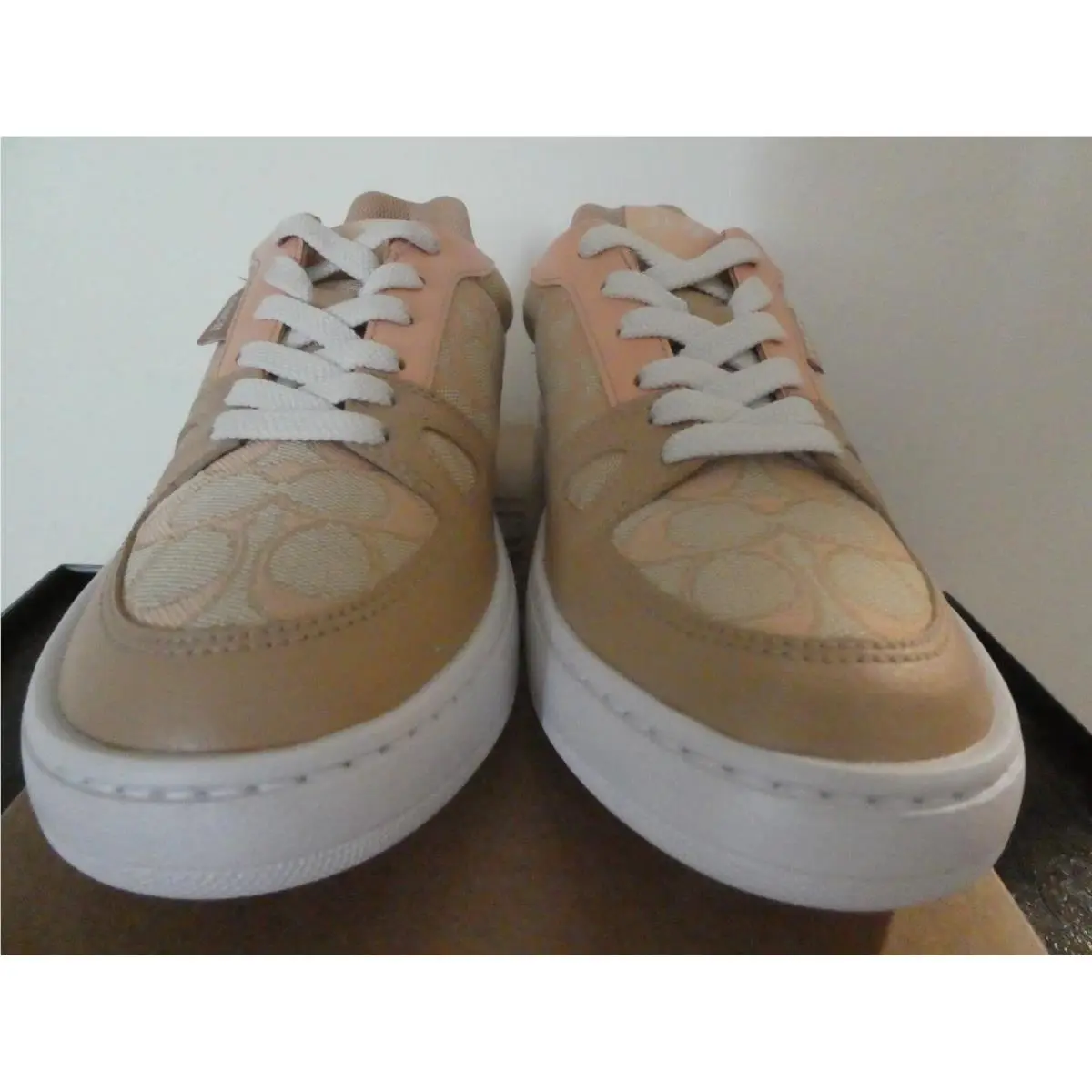 Coach shoes - Coach Clip Signature Court Low Top - Pink 18