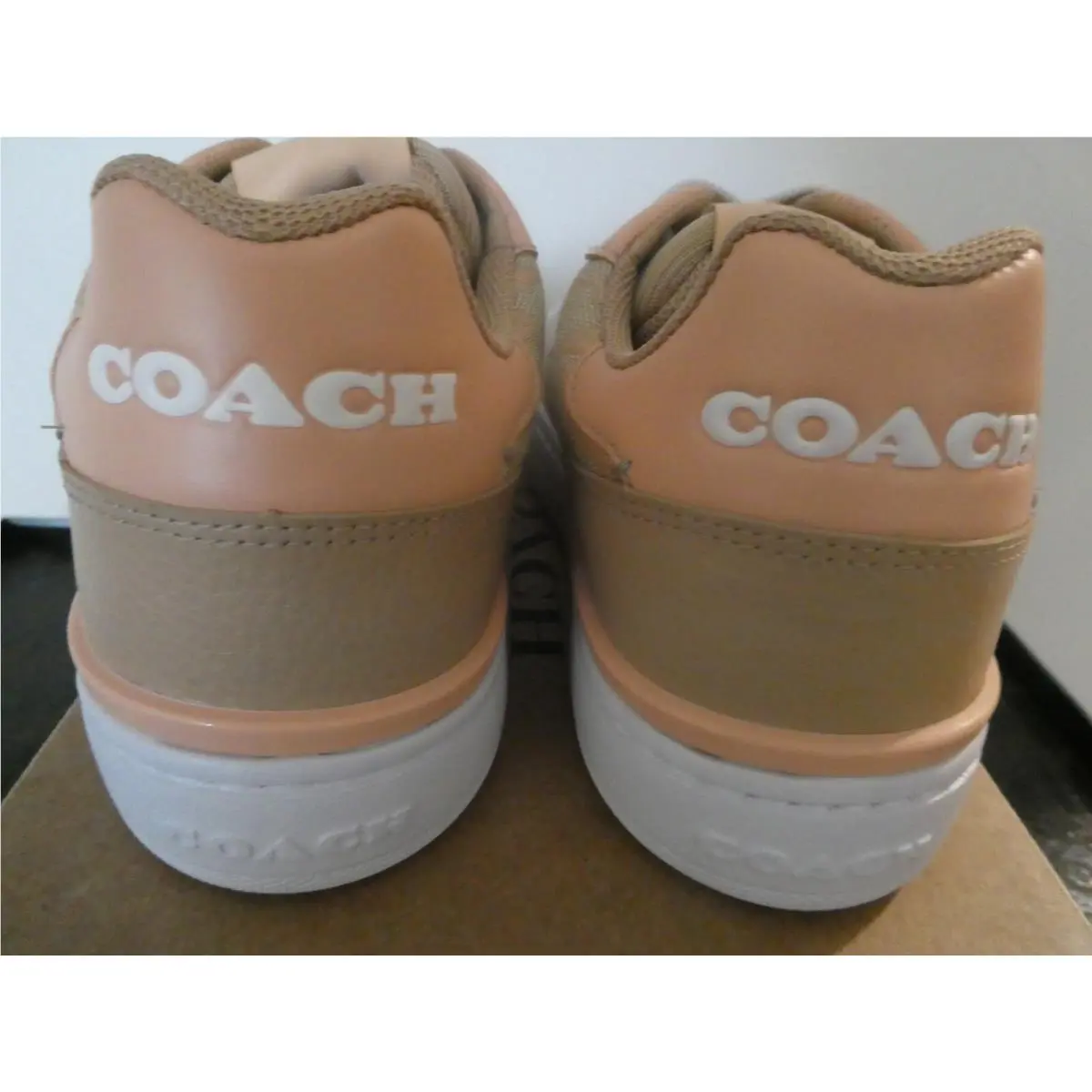 Coach shoes - Coach Clip Signature Court Low Top - Pink 22