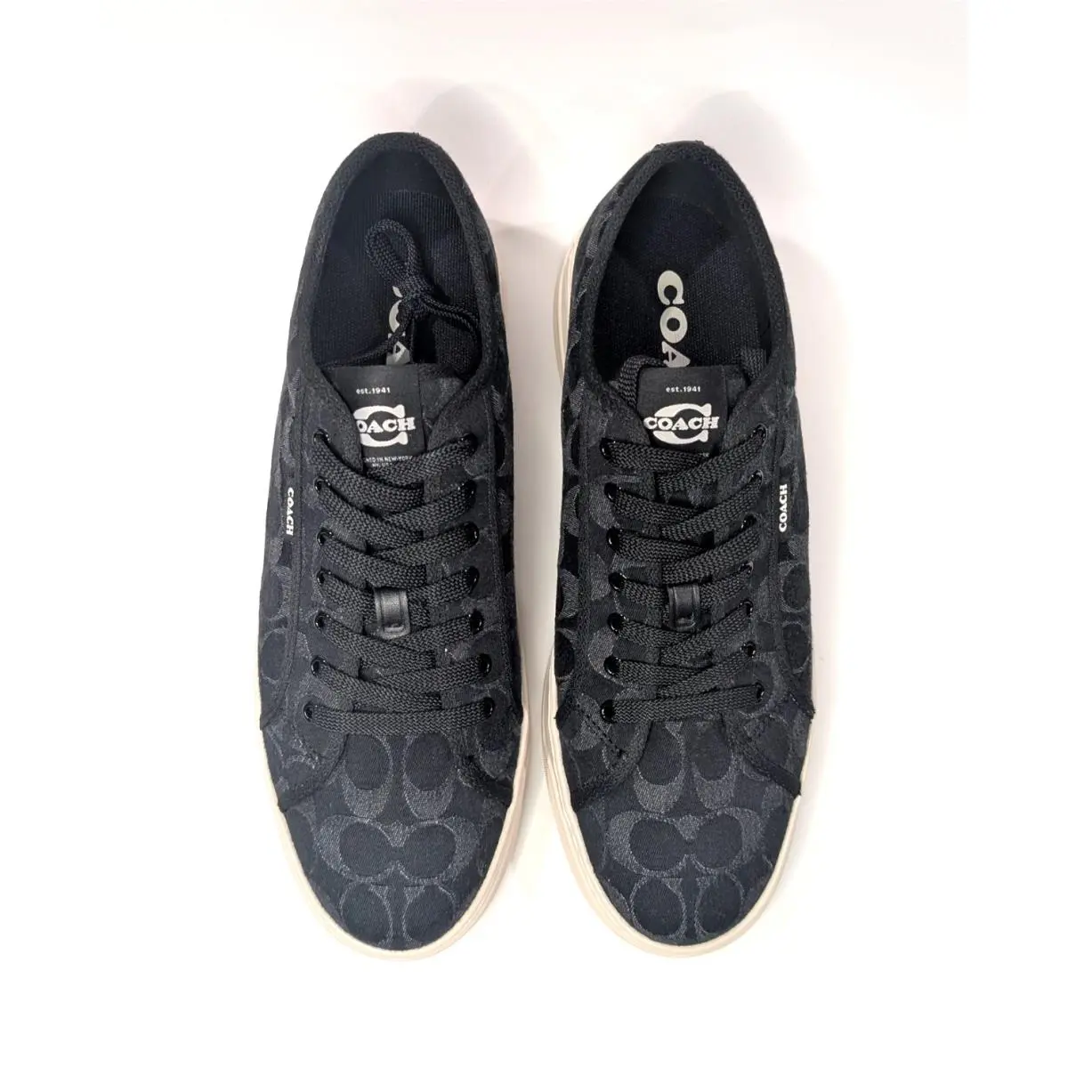 Coach shoes - Coach Denim Sneaker - Denim Sneaker - CAP73 - Black 0