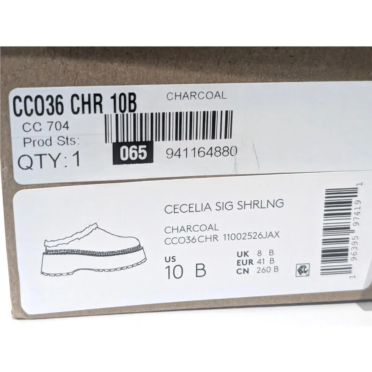 Coach shoes - Coach Cecelia - Cecelia - CCO36 - Charcoal 18