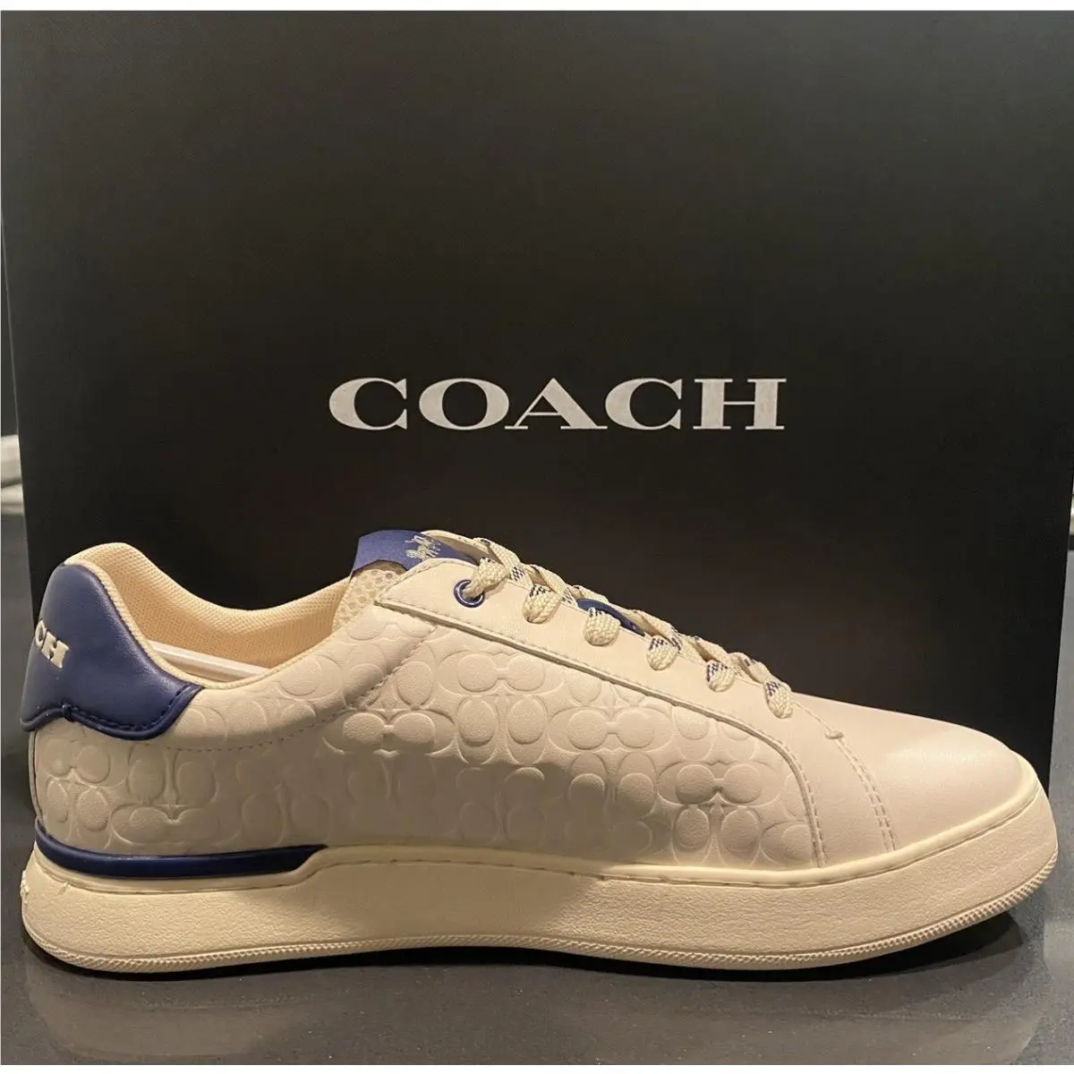 Coach shoes - CLP Embossed - CLP Embossed - Chalk/Admiral QD3 0