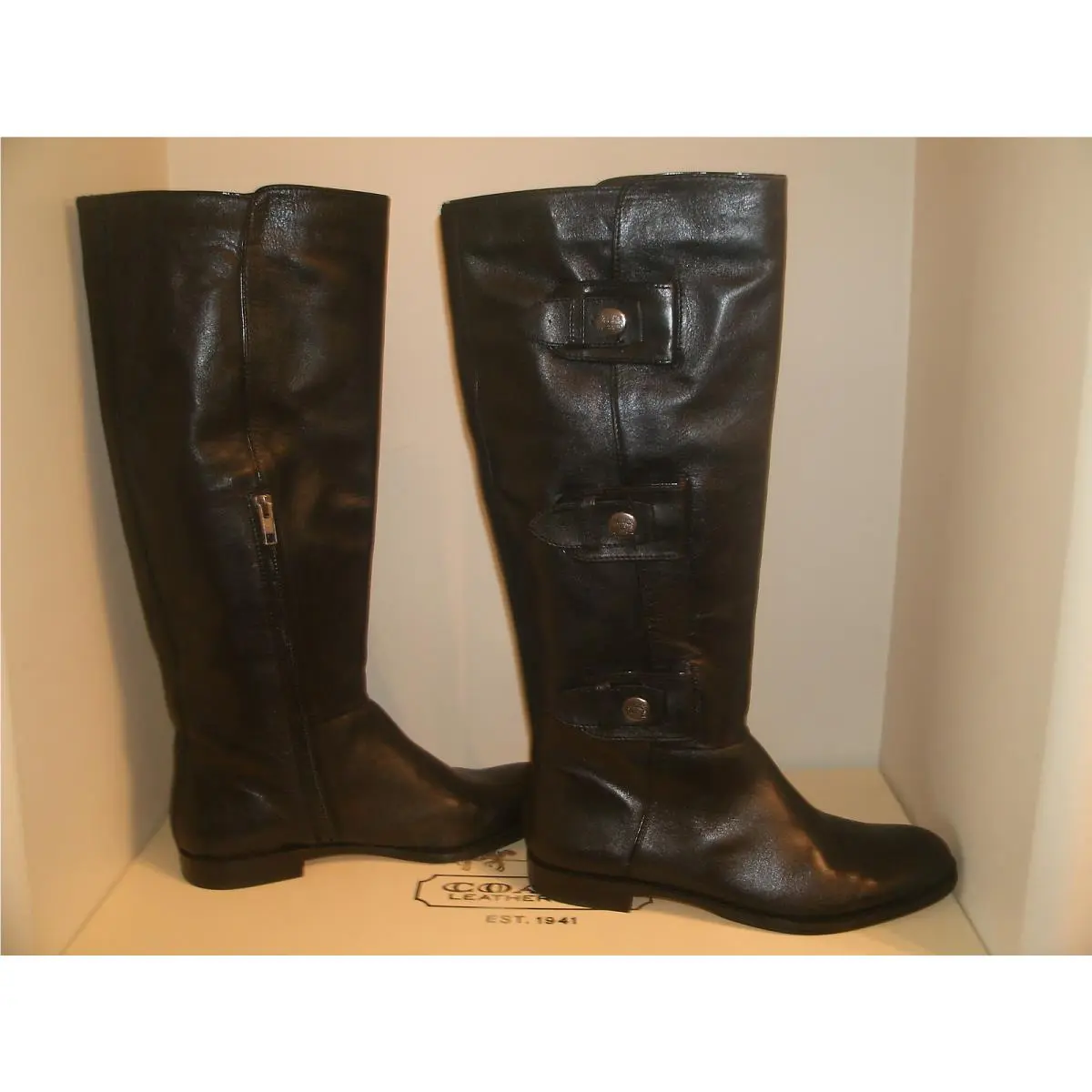 Coach shoes - A7136 Semi Matte - Semi Matte - Blacks 1