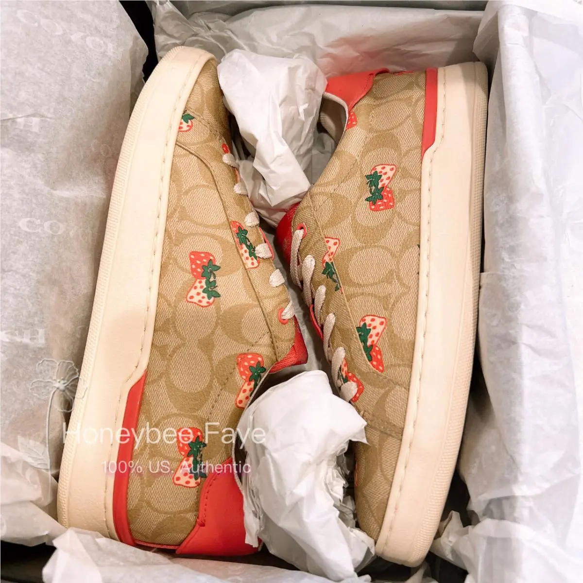 Coach shoes - COACH Clip - Clip - Spiced Coral 1