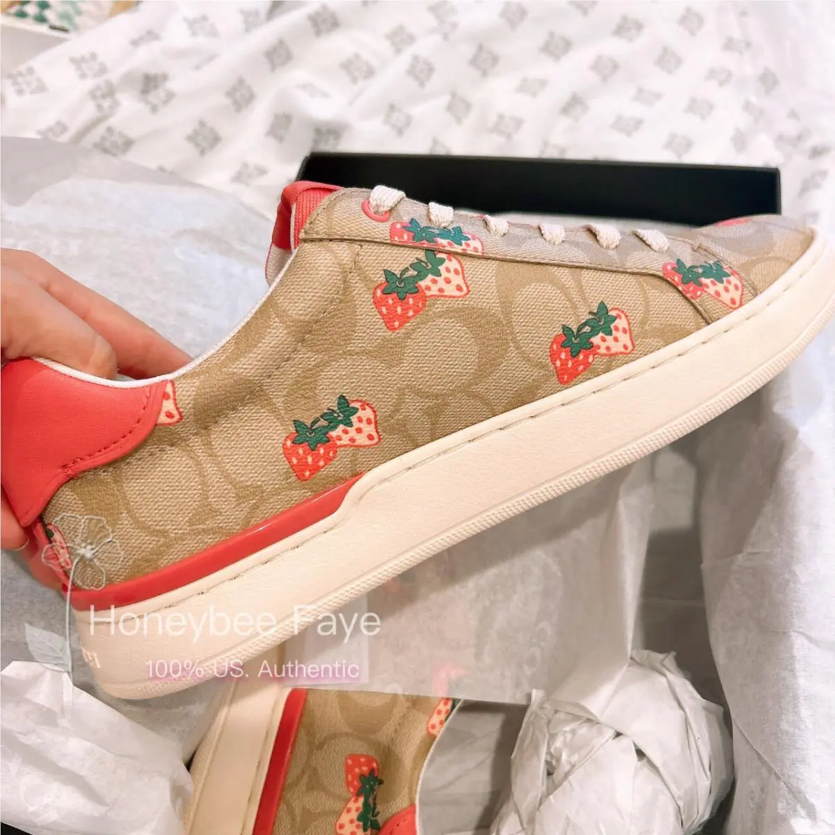 Coach shoes - COACH Clip - Clip - Spiced Coral 2
