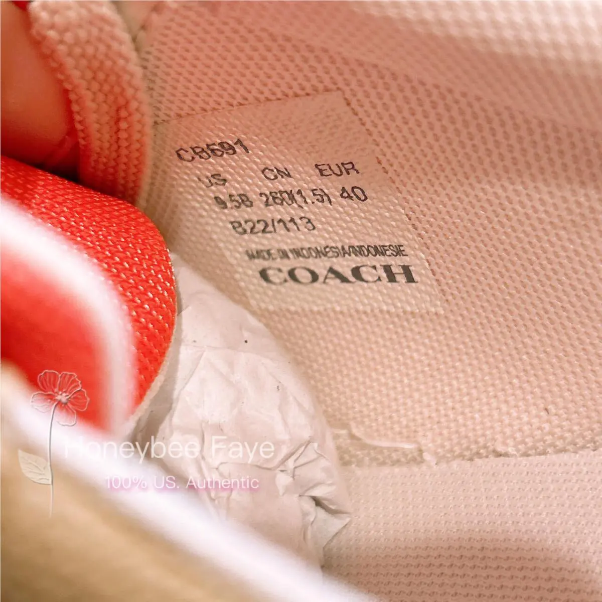 Coach shoes - COACH Clip - Clip - Spiced Coral 10