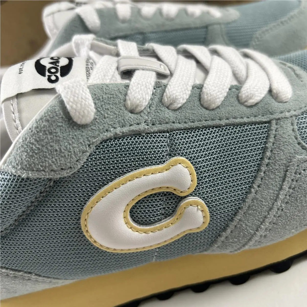 Coach shoes - COACH Retro Runner Sneaker - Retro Runner Sneaker - CEG16 - Green (UPC: 198685138603) 0