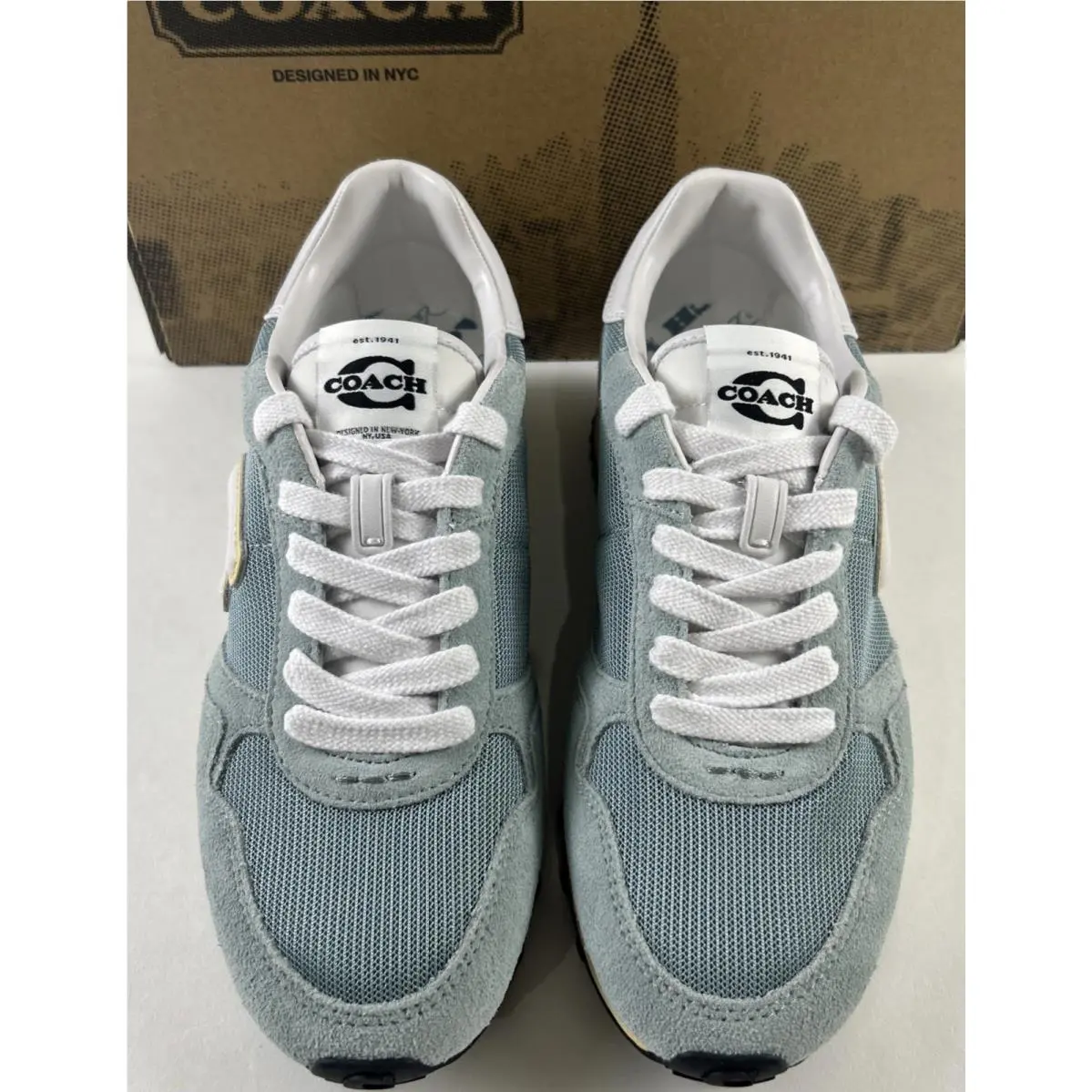 Coach shoes - COACH Retro Runner Sneaker - Retro Runner Sneaker - CEG16 - Green (UPC: 198685138603) 1
