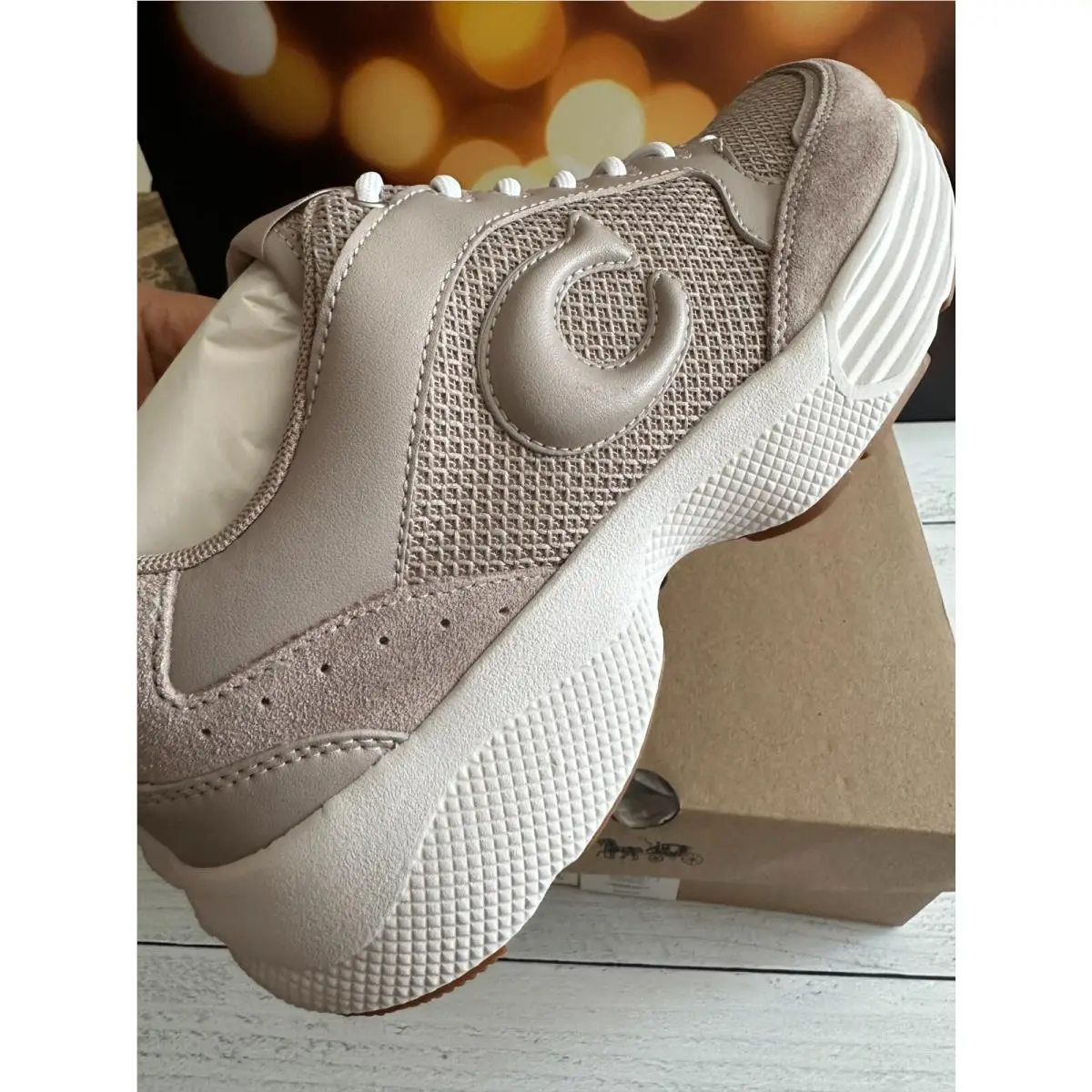 Coach shoes - Coach Strider - Strider - CP837 - Grey (UPC: 0196395395255) 0