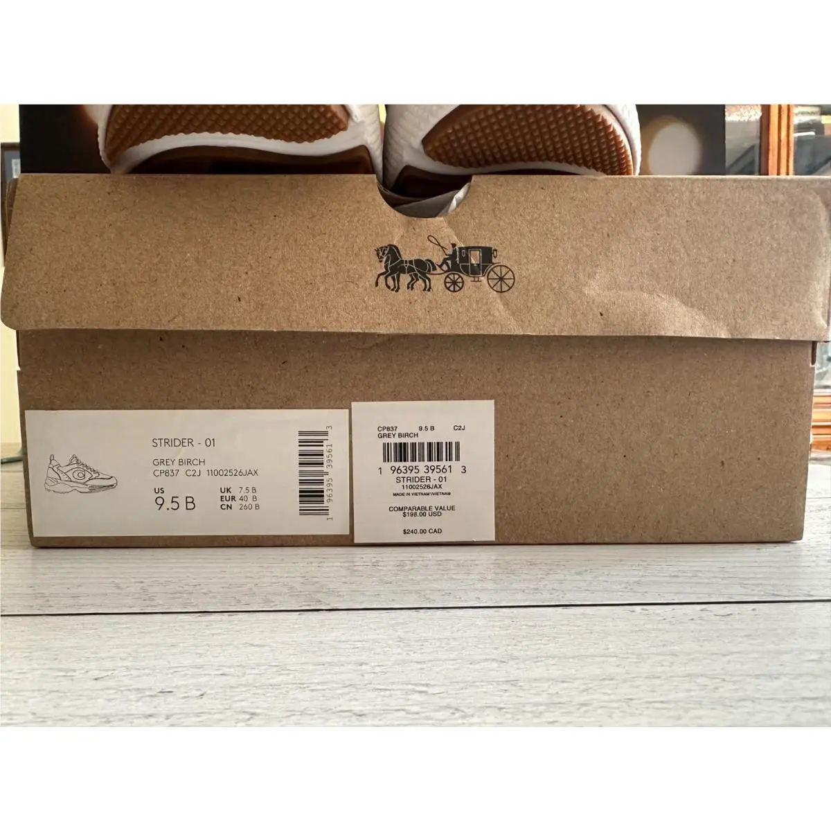 Coach shoes - Coach Strider - Strider - CP837 - Grey (UPC: 0196395395255) 3