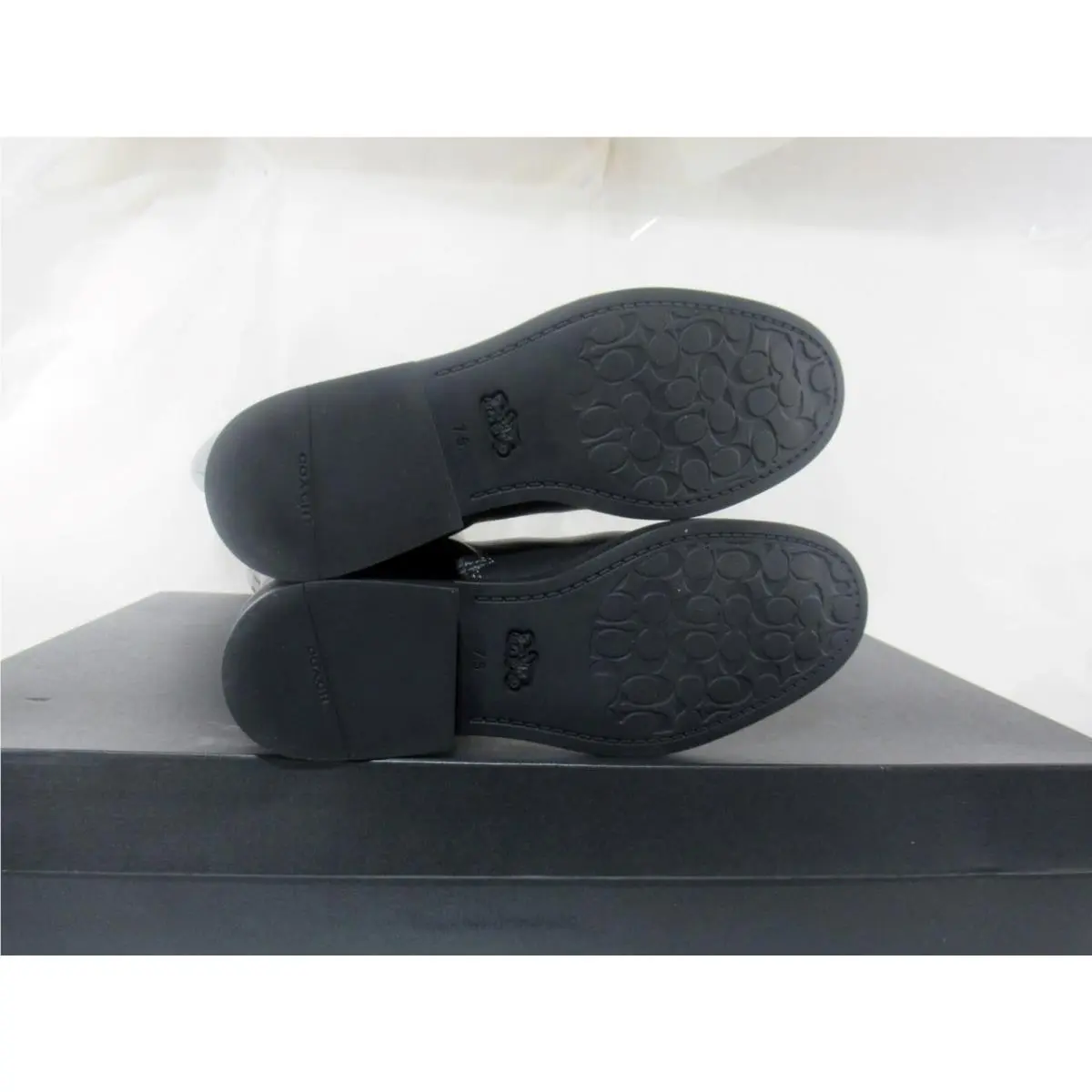 Coach shoes - Coach Park Leather Tall Boot - CCH75 - Black (UPC: 196395982561) 8