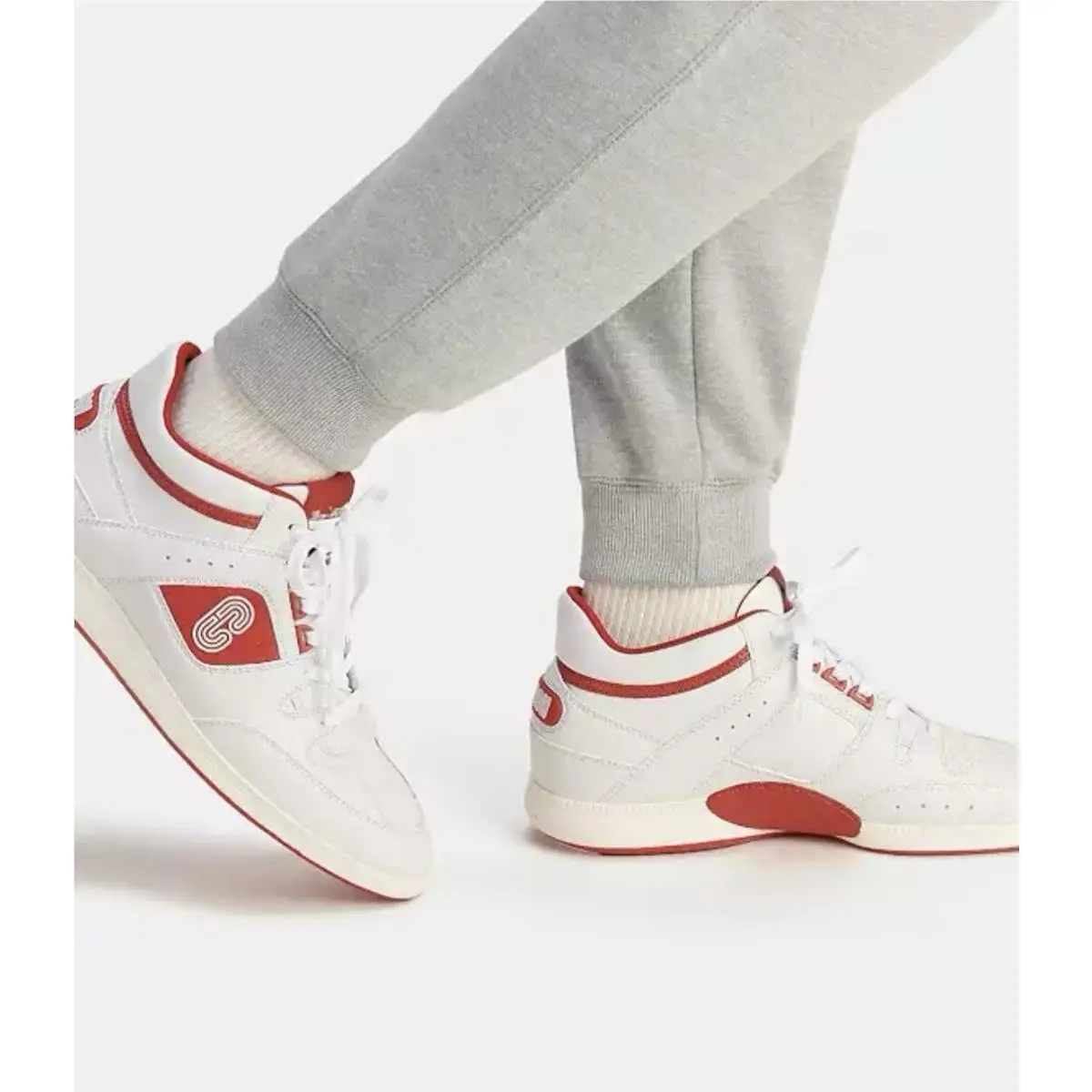 Coach shoes - CI082 - CI082 - Optic White/Bright Cardinal (UPC: 0195031843006) 3