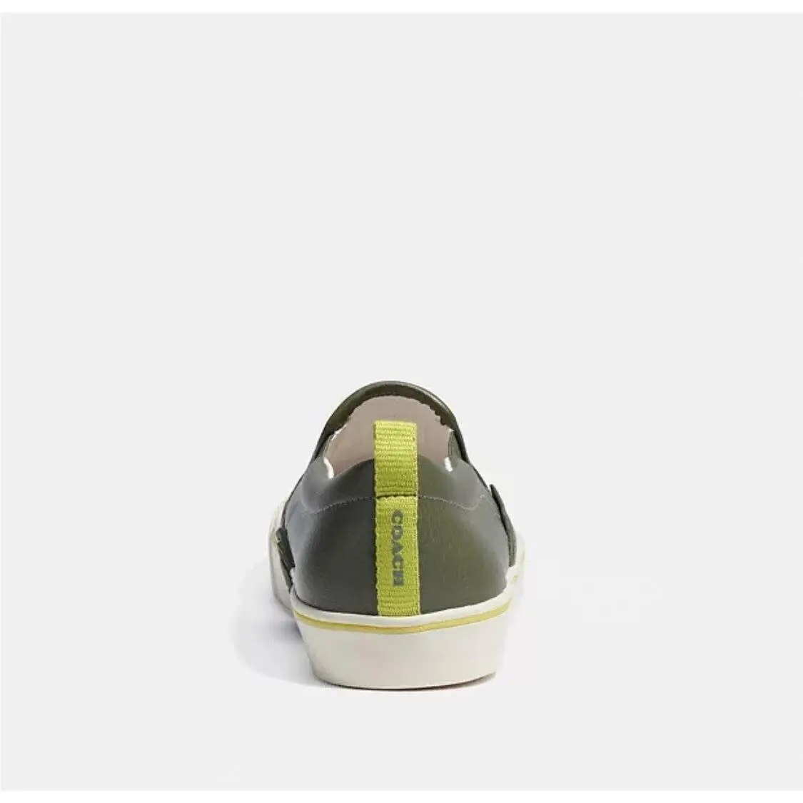 Coach shoes - Coach Printed Pebble Skate Sneaker - CA283 - Green, Manufacturer: Army Green (UPC: 0195031522499) 6