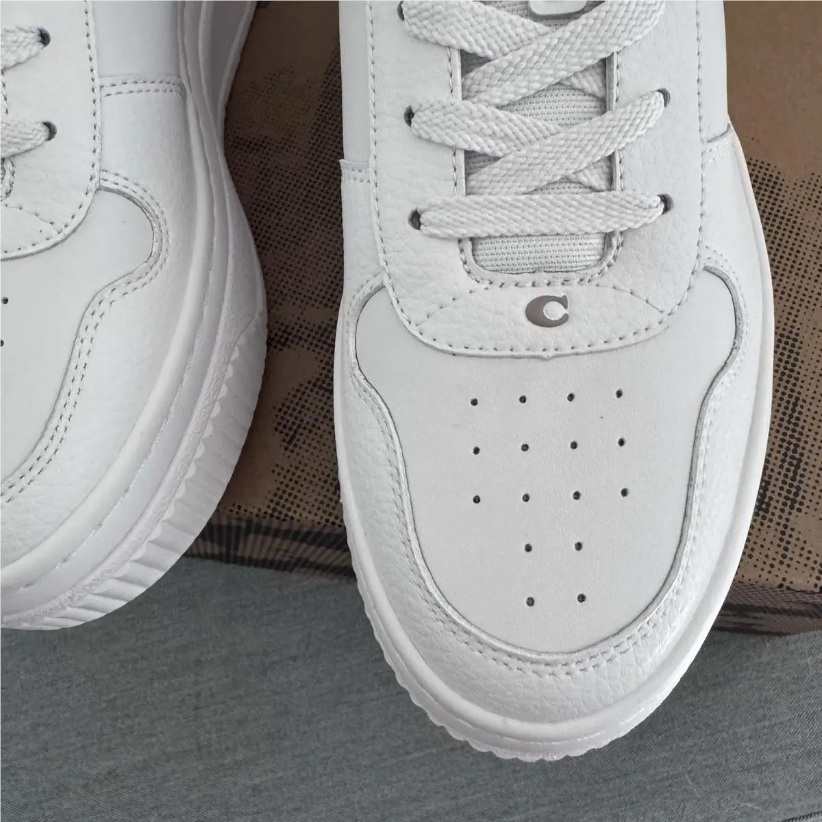 Coach shoes - Coach Platform Sneaker - Platform Sneaker - CCN52 - Optic White (UPC: 196395933839) 11